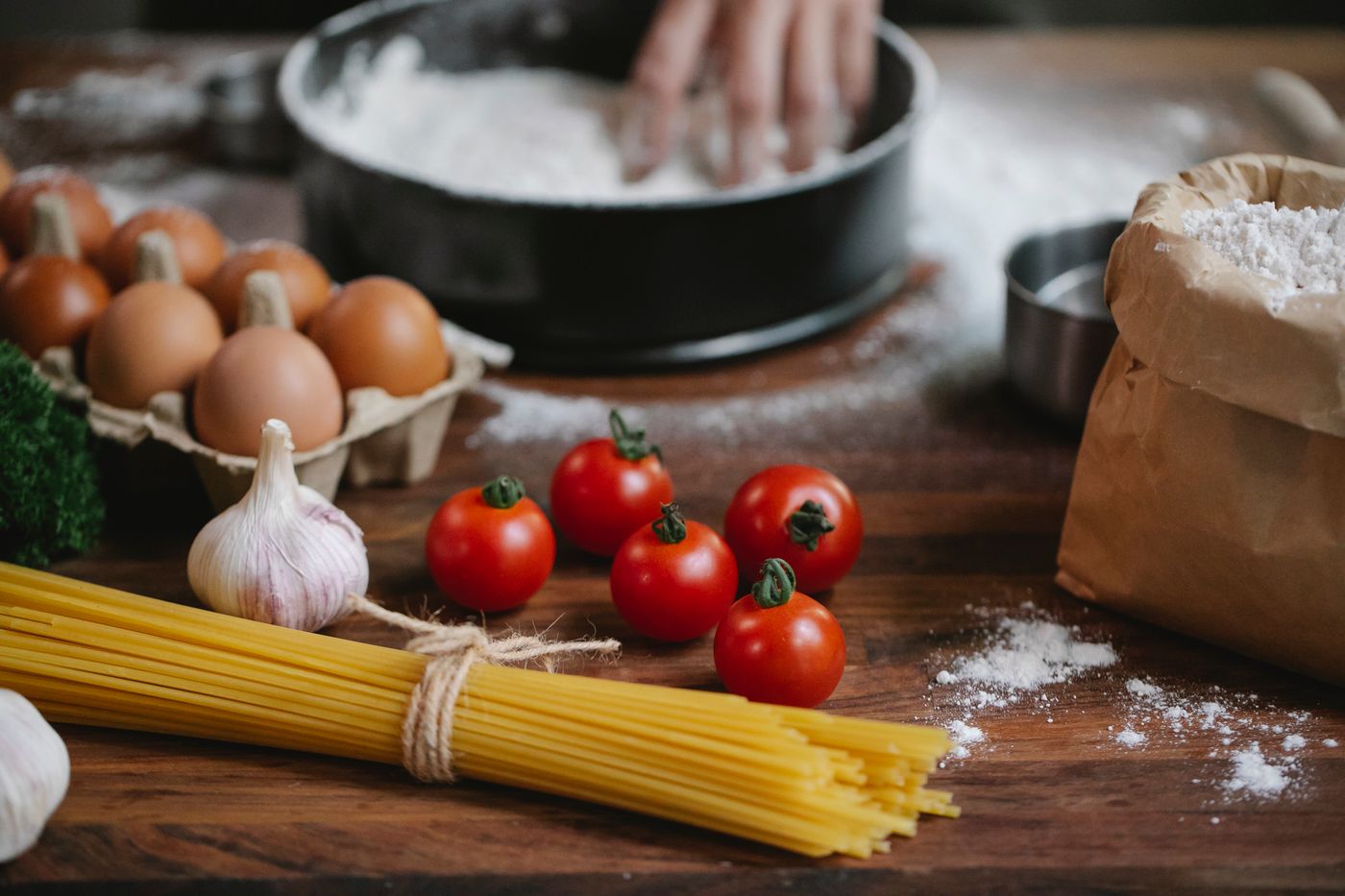 Fresh cooking ingredients